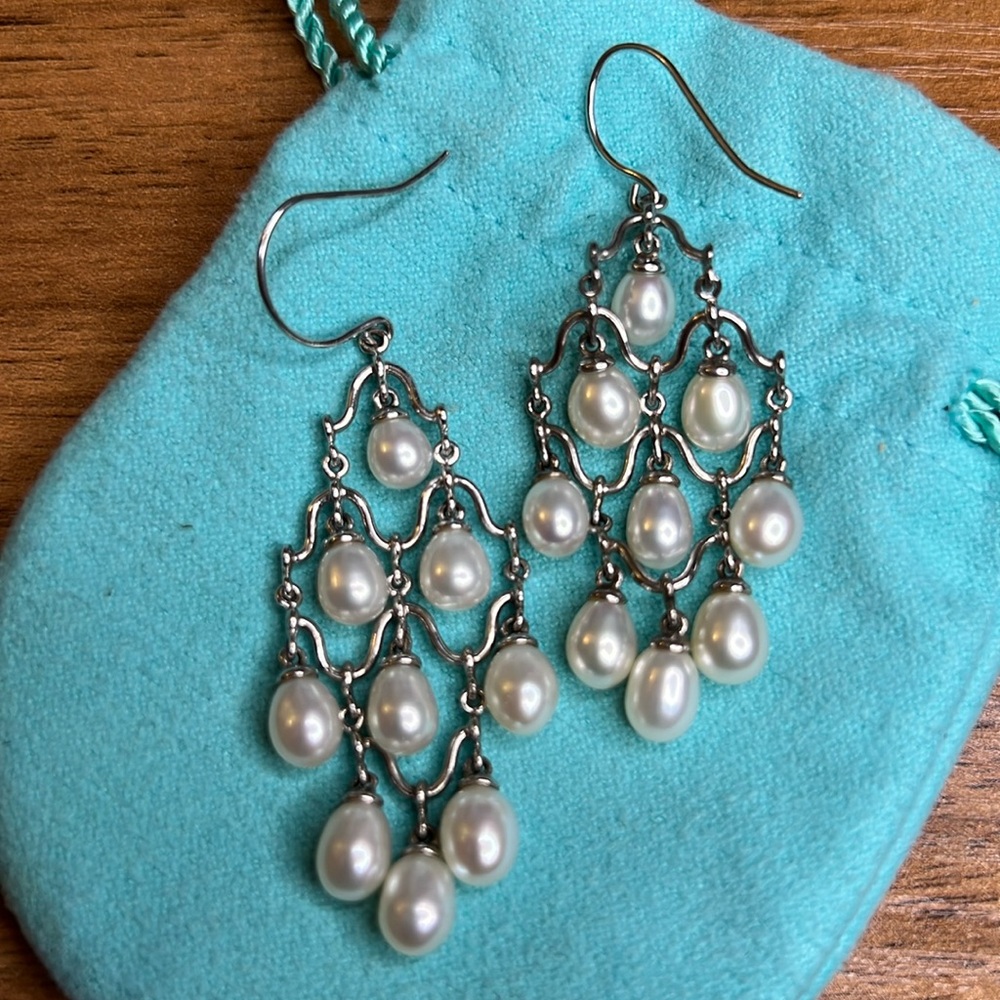 Pearl and silver